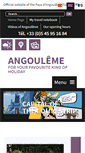 Mobile Screenshot of angouleme-tourisme.co.uk